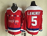 Washington Capitals #5 Rod Langway Red Alternate CCM Throwback Stitched NHL Jerseys,baseball caps,new era cap wholesale,wholesale hats